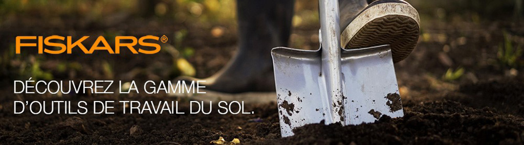 Fiskars - Découvrez la gamme d'outils de travail du sol
